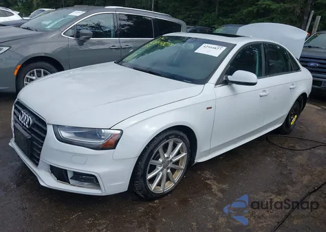 2015 Audi A4 2.0T Premium из США, поврежденный, VIN WAUFFAFL3FN018131